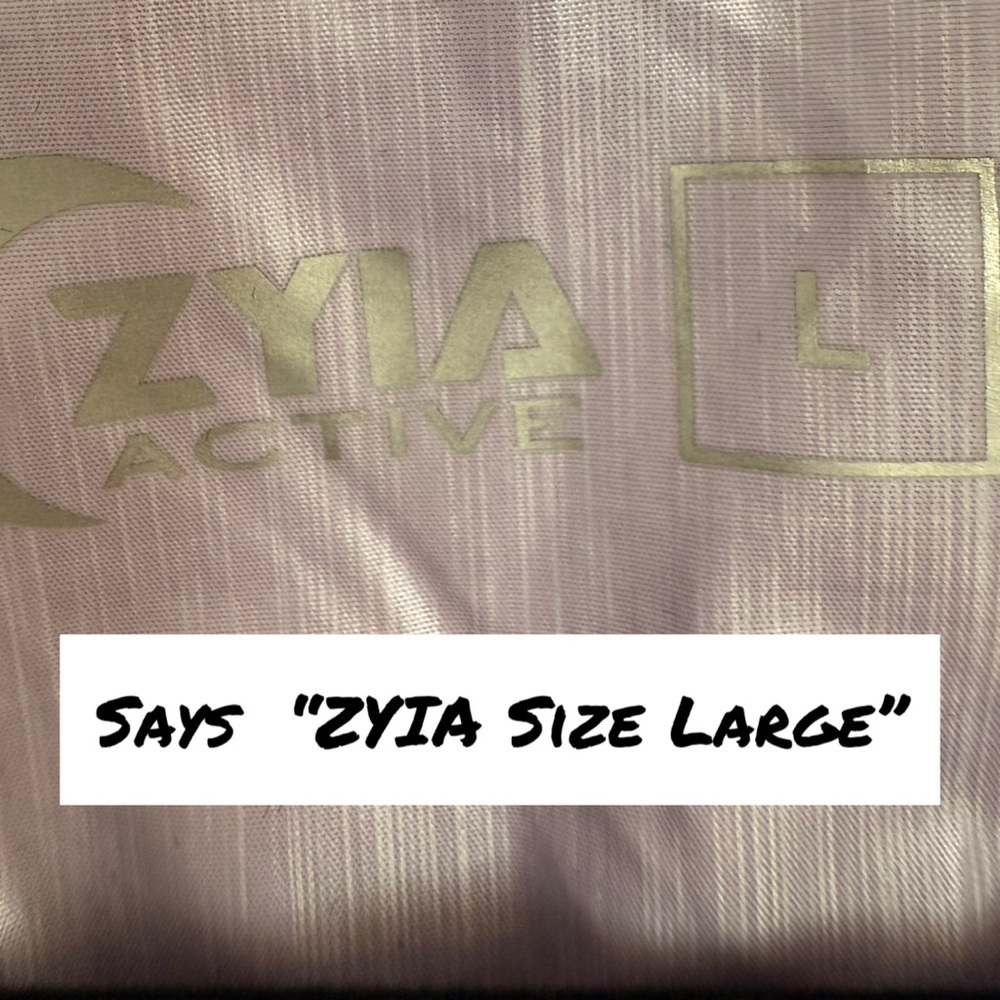 Zyia Soft Lilac Metallic Sheen Hoodie Drawstring lightweight windbreaker XL - Picture 7 of 10